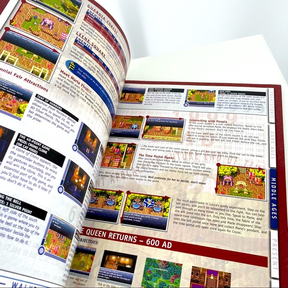🎮👉RARE!! BradyGames Official Strategy Guide Final Fantasy IV & Crono Trigger - Picture 13 of 13